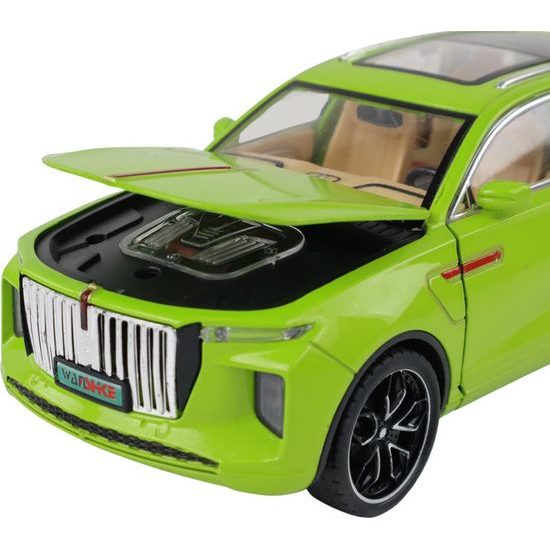 Hliníkový model RC auta 1:24 C, zelená