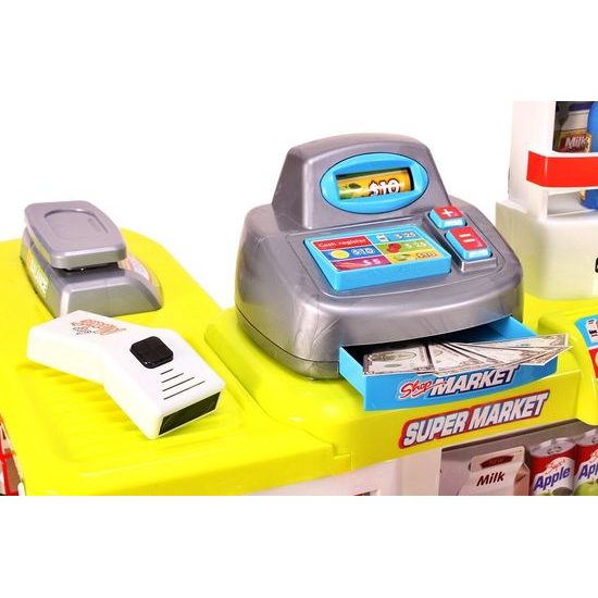 Dětský obchod Supermarket s nákupním vozíčkem