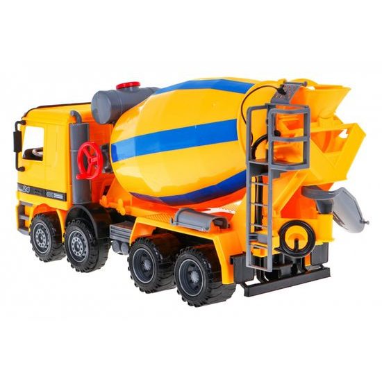Velká míchačka na beton pro děti City Pioneer 1:10