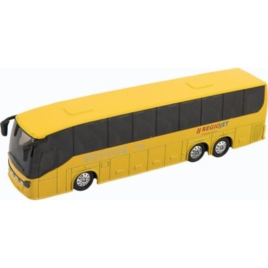 Autobus RegioJet na zpětné natažení