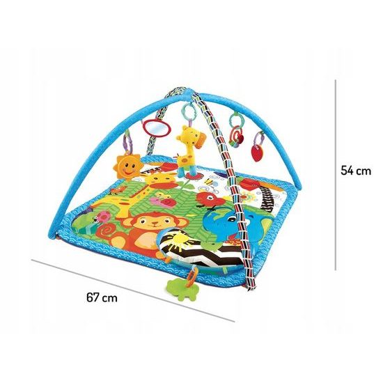 Ecotoys hracia deka s hudobnou hračkou