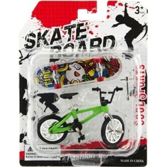 Kolo + skateboard prstový šroubovací - mix druhů