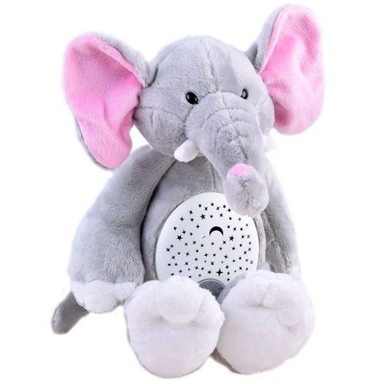 Plyšový slon s projektorem a melodiemi Belly