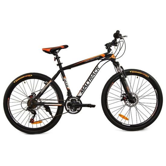 MalTrack odpružené horské kolo Team Orange 26" černo-oranžové
