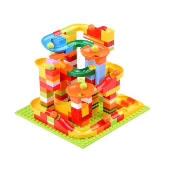 Majlo Toys dětská kuličková dráha 220 dílků Slide Ball