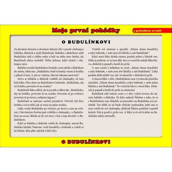 Puzzle deskové O Budulínkovi 24 dílků Moje první pohádky