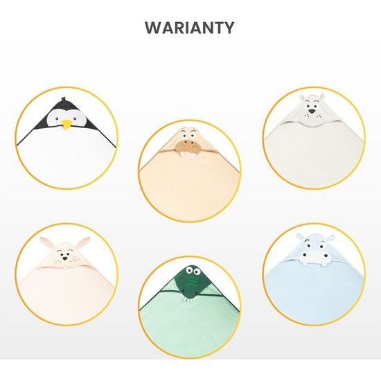 Dětská osuška Sensillo Water Friends 100x100 cm BLUE