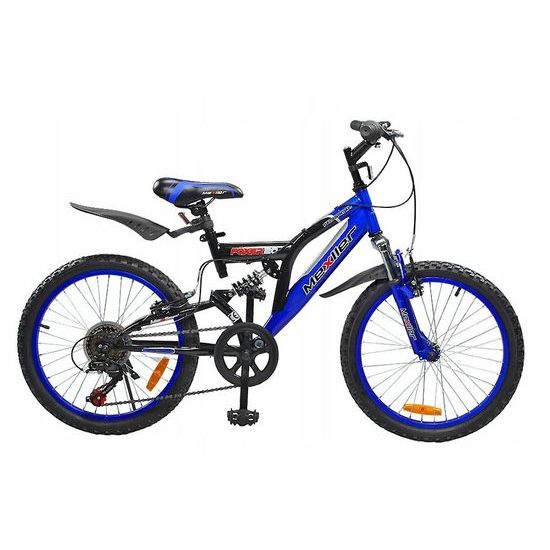 Mexller odpružené dětské kolo FOXER 20" modrá