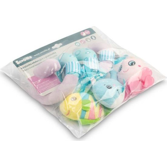 Hračka na postýlku spirála Sensillo Chobotnička