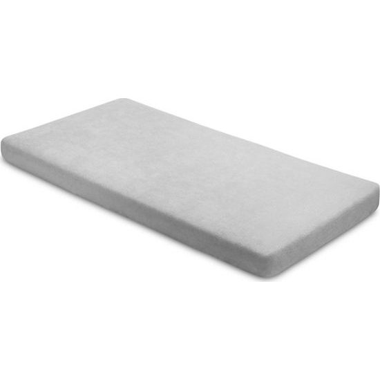 Sensillo Prostěradlo z froté bavlny šedé