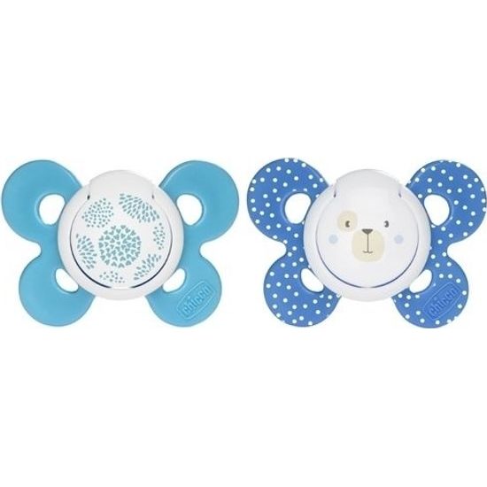 Chicco šidítko Physio Comfort silikon modrá 1 ks