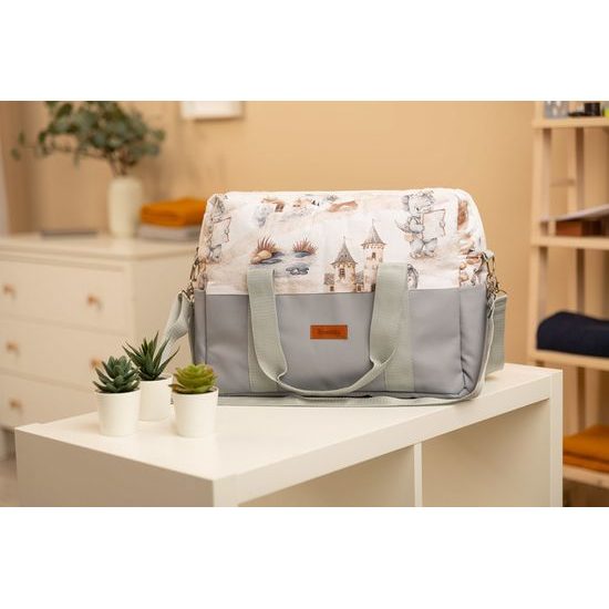 Taška na kočárek Dráček, jeans