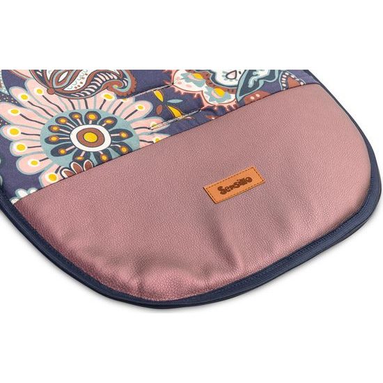 Podložka do kočárku Wafel boho květy