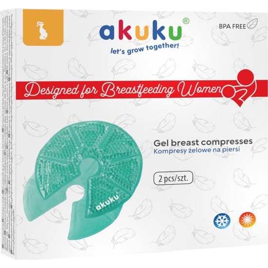 Gelové polštářky na prsa 2ks