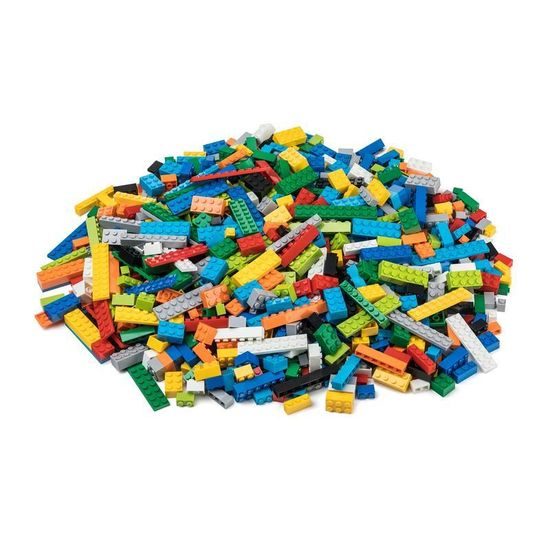 LW Toys Stavebnice pro děti - Základní set 1000 ks (těžký)