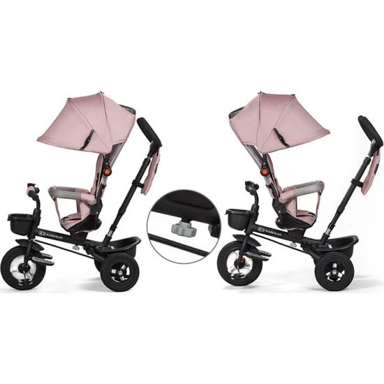 Tříkolka Kinderkraft AVEO šedá