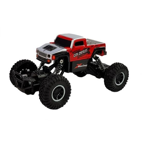 Auto na dálkové ovládání Monster Truck červené 1:20