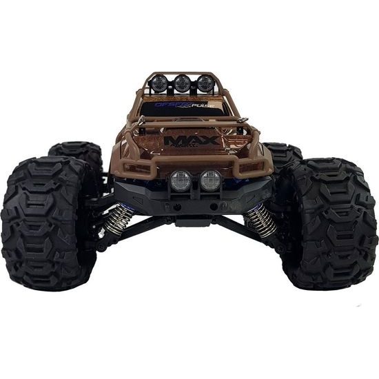 Off-road terénní auto na dálkové ovládání hnědé
