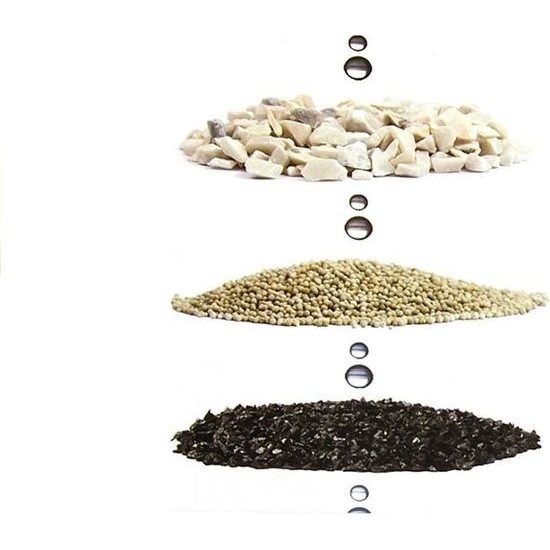 Experimentální sada pískové filtrace vody