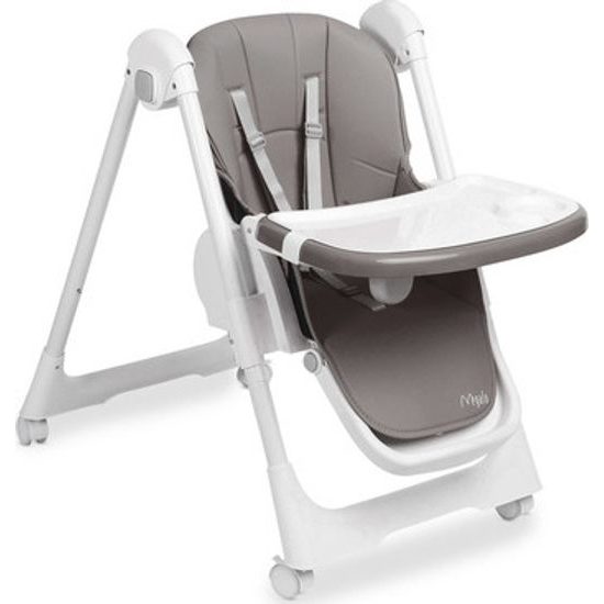 Dětská jídelní židlička Megalo dark grey