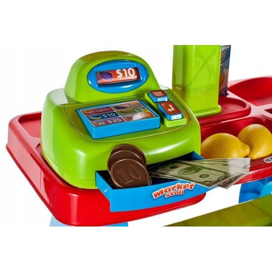 Dětský prodejní stánek s příslušenstvím 30 součástí Market Stall