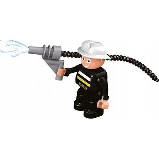 Blocki Mubi stavebnice Hasičská stanice se světlem a zvukem 59 dílů