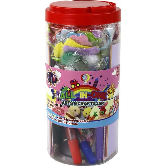 Kreativní umělecká sada v dóze