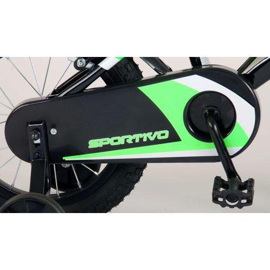 Dětské kolo Volare Sportivo Brakes Green 14"