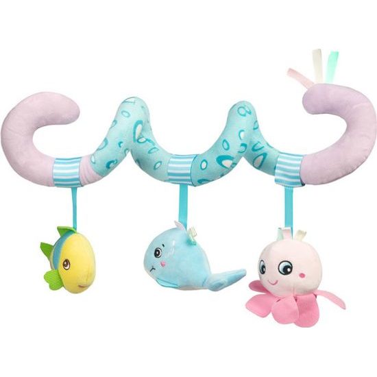 Hračka na postýlku spirála Sensillo Chobotnička
