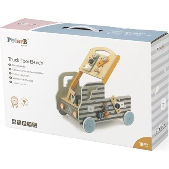 VIGA Výukové chodící auto s nářadím