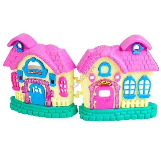 Skládací domeček s postavičkami a nábytkem My Funny House