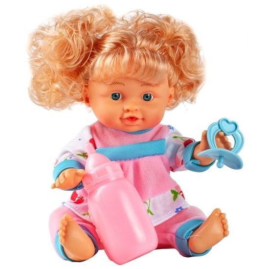Interaktivní panenka s příslušenstvím Cute Doll 26 cm