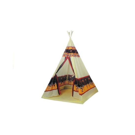 Majlo Toys dětský indiánský stan TeePee + 60 míčků