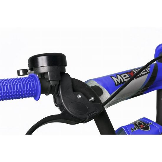 Mexller dětské kolo BMX 16" s vodící tyčí černomodré