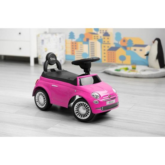 Odrážedlo FIAT 500 - růžová