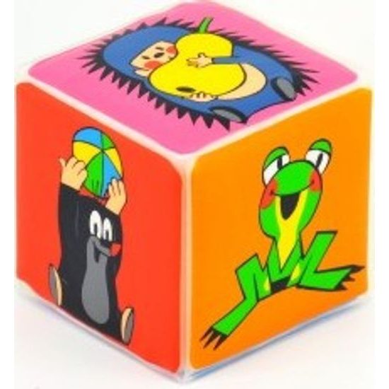 Pískací kostka - Krtek