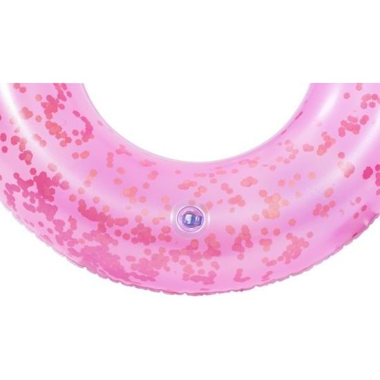 Kruh nafukovací třpytivý Plameňák/Labuť - mix barev