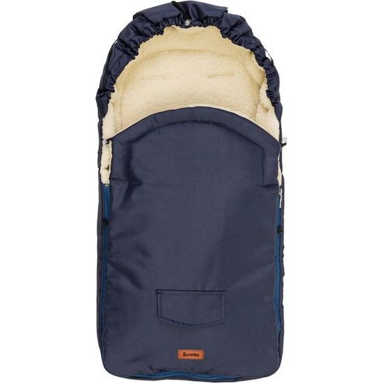 Vlněný zimní fusak Navy