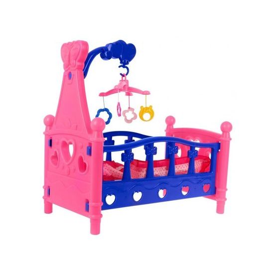 Doris postýlka pro panenku Mammy Baby s kolotočem