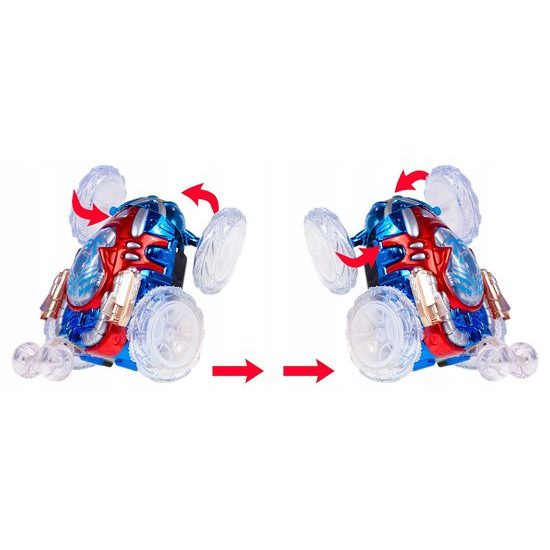 Kaskadérské autíčko na dálkové ovládání Stunt Car