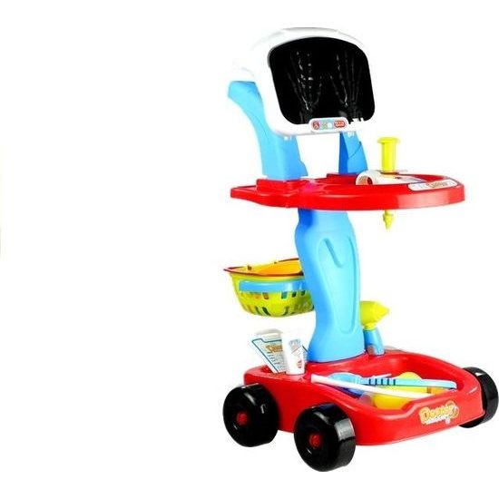 Doktorský RTG stolek s příslušenstvím 22ks