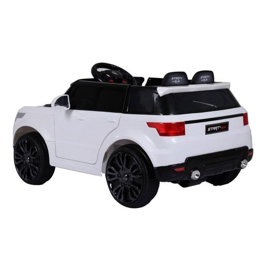Dětské elektrické autíčko Land Rapid Racer bílé