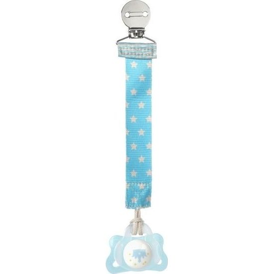 Chicco Držák na dudlík univerzální modrý 0m+