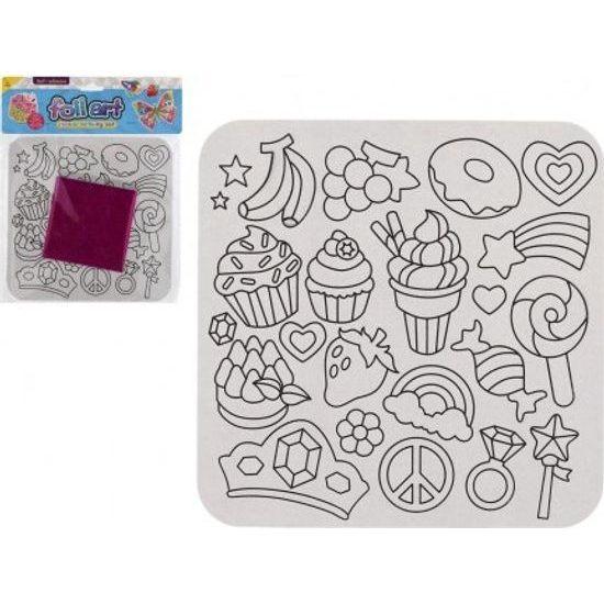 Kreativní sada - kouzlení s fóliovými obrázky třpytivé