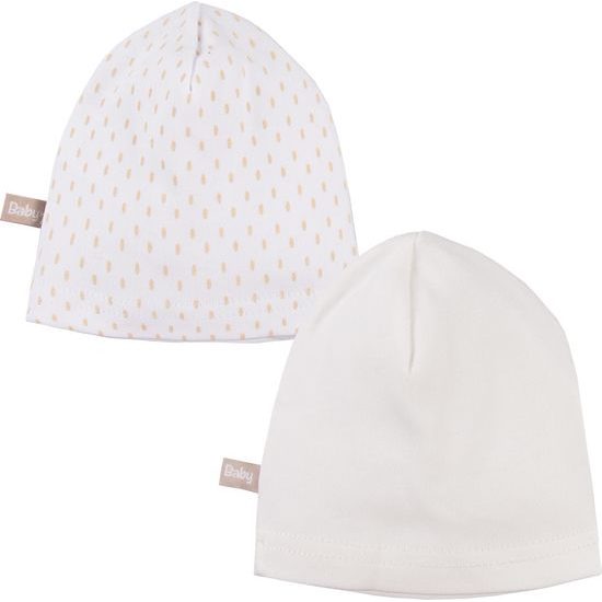 EEVI 2-balení Čepička Cotton 68 (4-6m)