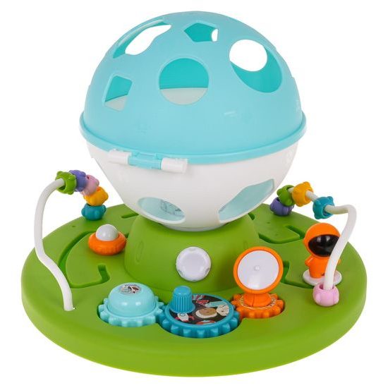 Interaktivní vkládačka s funkcí světla a zvuku - modrá