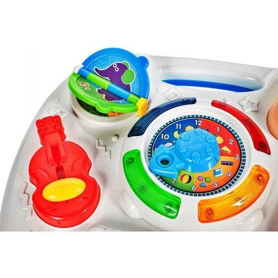 Edukačný stolček s piankom a zvukmi 2v1 Žirafa