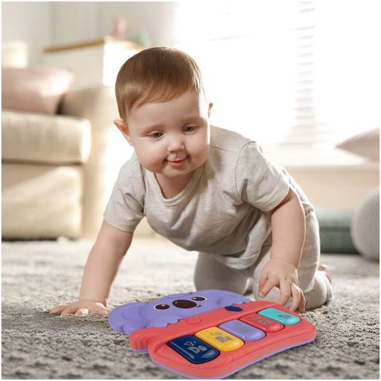 Edukační stoleček s piankem a zvuky 2v1 Koala