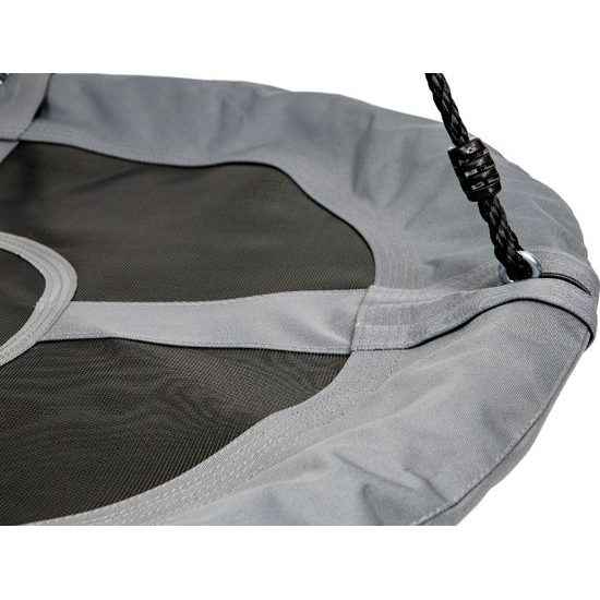 Ecotoys dětská houpačka Čapí hnízdo šedá