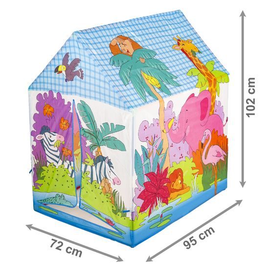 Ecotoys dětský stan Zoologická zahrada